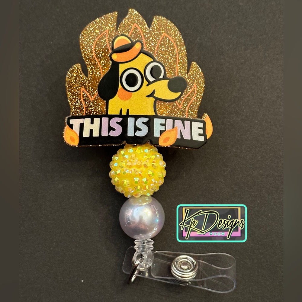 This is Fine badge reel